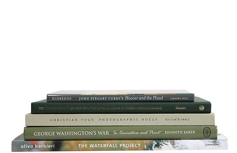 Modern Boxwood ColorStak, S/5 | One Kings Lane