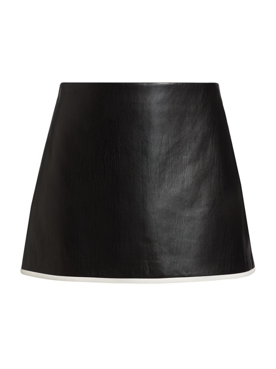 Rubi Vegan Leather Miniskirt | Saks Fifth Avenue