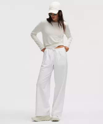 LuluLinen Mid-Rise Wide-Leg Pant | lululemon (AU)
