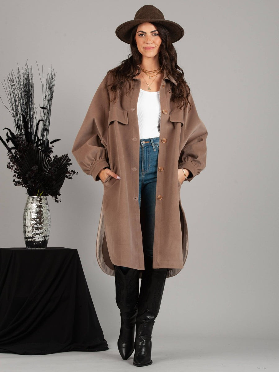 TANANA SHACKET-MOCHA | LUCCA COUTURE