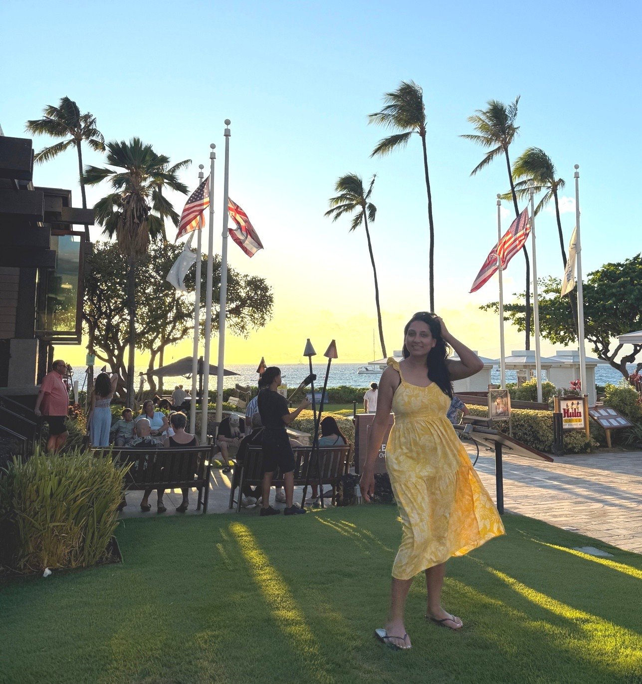 Yellow summer maxi dress in Hawaii.

#LTKootd #LTKdayinmylife #LTKTravel