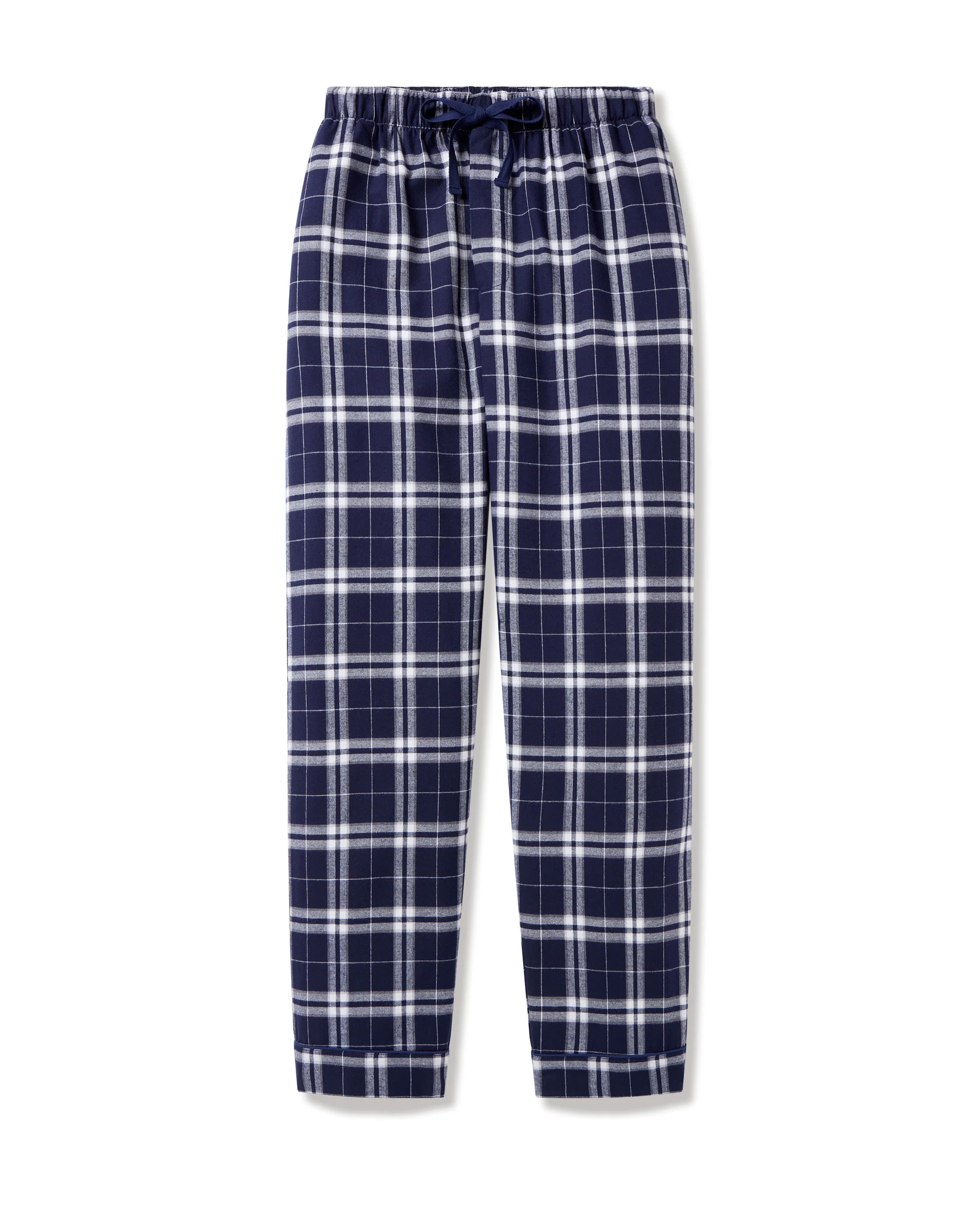 Men's Brushed Twill Pajama Pant in Oxford Tartan | Petite Plume