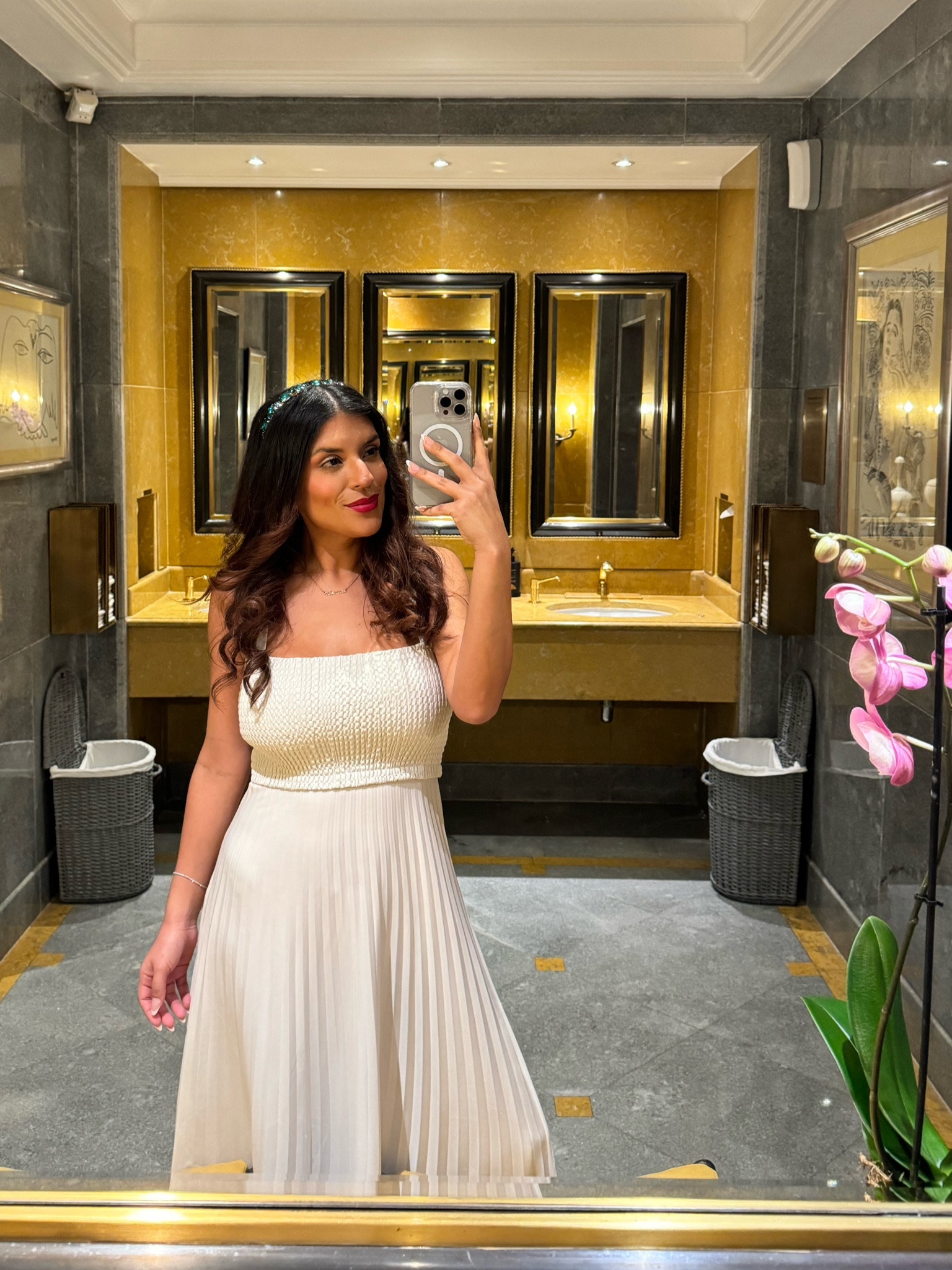 The perfect dress ✨💫🤍 I’m wearing a size 2 #proenza #weddingguestdress

#LTKwedding #LTKSpringSale #LTKparties