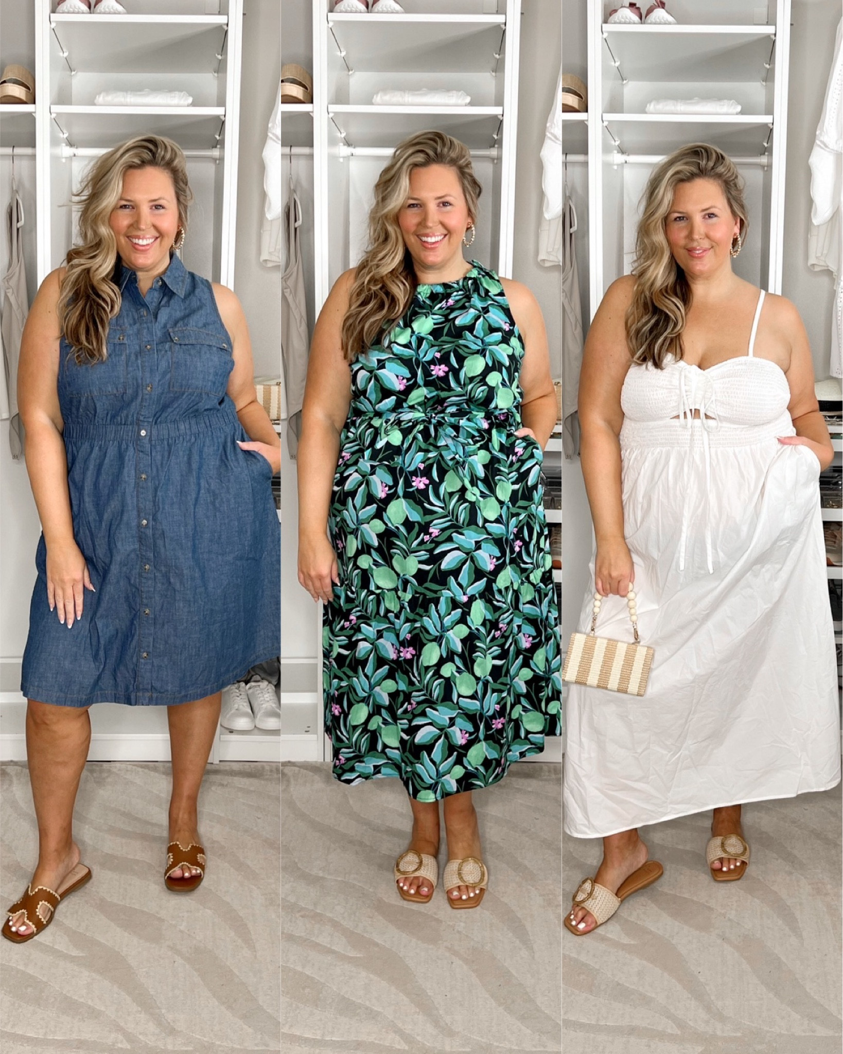 SALE ALERT! 20% off dresses at Target. 

1. I sized down to a 1X and it was def the right call. I love how cute this dress is for summer but how easily you can transition it into fall with a cardigan and some boots! 

2. I grabbed this dress in a size XXL and it fits great on me! If you have any end of summer vacations ahead, I HIGHLY recommend this dress!

3. Wearing an XXL in this super cute cutout dress. It's so perfect for your end of summer parties or vacations!

#LTKPlusSize #LTKBacktoSchool #LTKSaleAlert