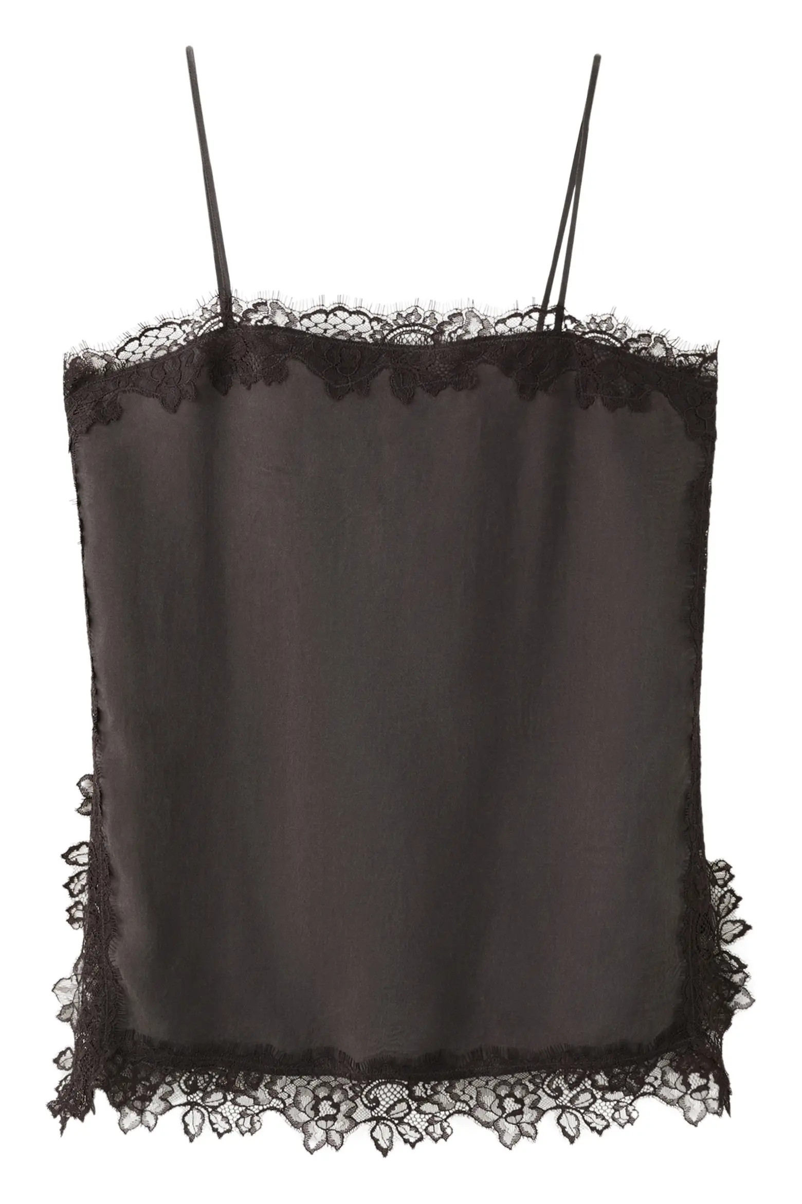 MANGO Lace Satin Camisole (Women) | Nordstrom | Nordstrom