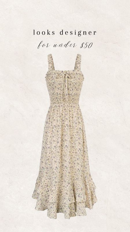 Amazon Daily Finds. Designer looking dress for under $50. Prairie dress  

#LTKstyletip #LTKSeasonal #LTKfindsunder50