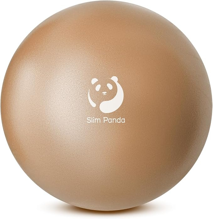 Slim Panda Pilates Ball, 9 Inch Small Exercise Ball, Anti Burst Mini Yoga Ball for Stability, Wor... | Amazon (US)