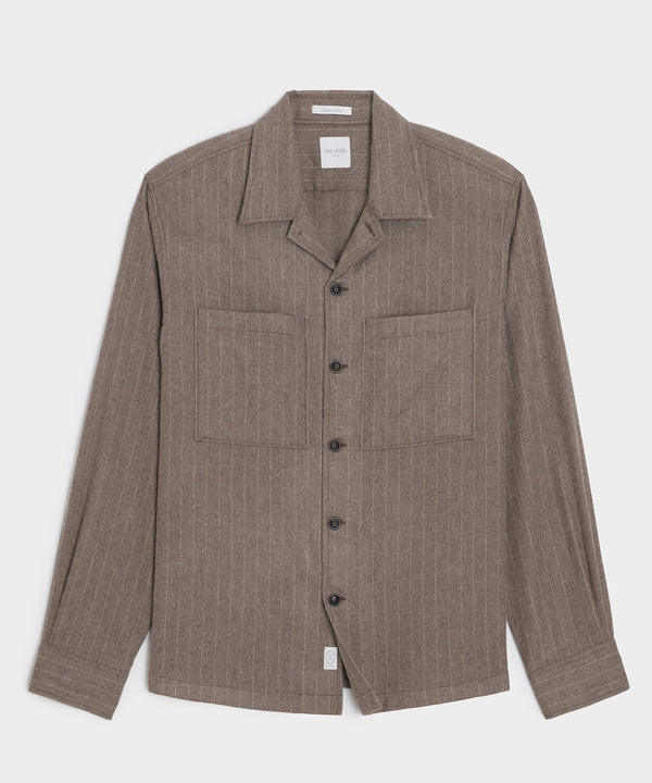 Italian Cashmere Overshirt | Todd Snyder