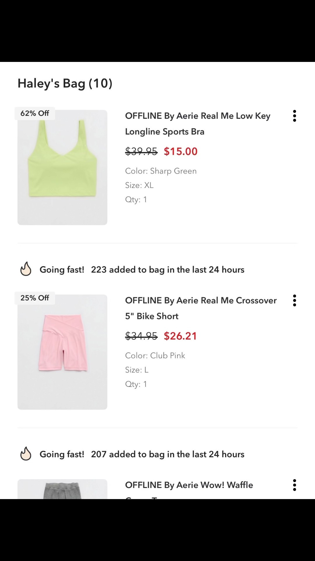 My current aerie wishlist! 😍 #LTKFindsunder50 #LTKFindsunder100 #aeriefinds #athleisure 

#LTKSaleAlert #LTKMidsize #LTKActive