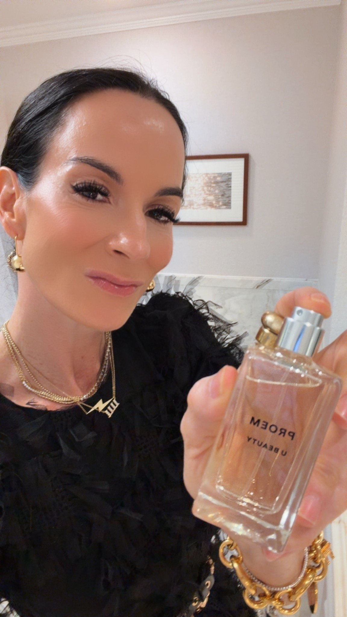 The best smell ❤️

Anniversary night, but make it a staycation ✨
Proof you don’t need a plane ticket to dress up, flirt with your husband, and order dessert twice.

Feathers, heels, and a little main-character energy—because date night still deserves a moment. 🖤 

Charm bracelet is Celine 🖤

Wearing XS
#AnniversaryStyle #StaycationVibes #DateNightLook #ChicAfterDark #NicoleColeeStyle



#LTKdayinmylife #LTKgrwm #LTKootd