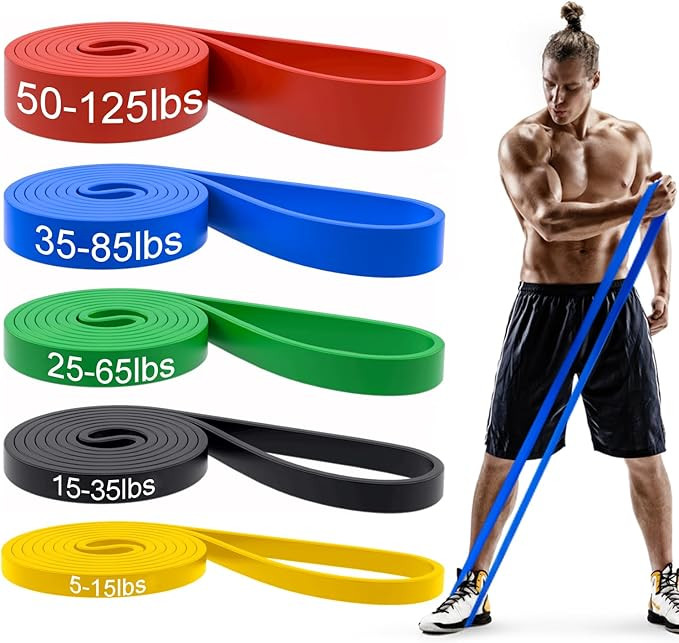 Pull Up Bands, Resistance Bands, Pull Up Assistance Bands Set for Men & Women, Exercise Workout B... | Amazon (US)