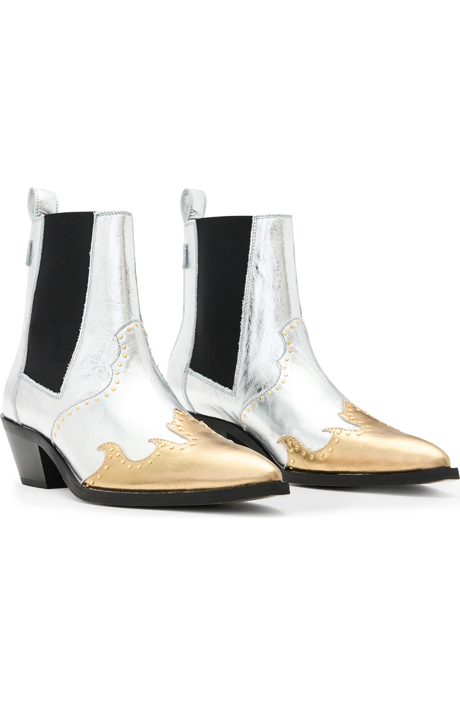 Denver Studded Western Chelsea Boot (Women) | Nordstrom