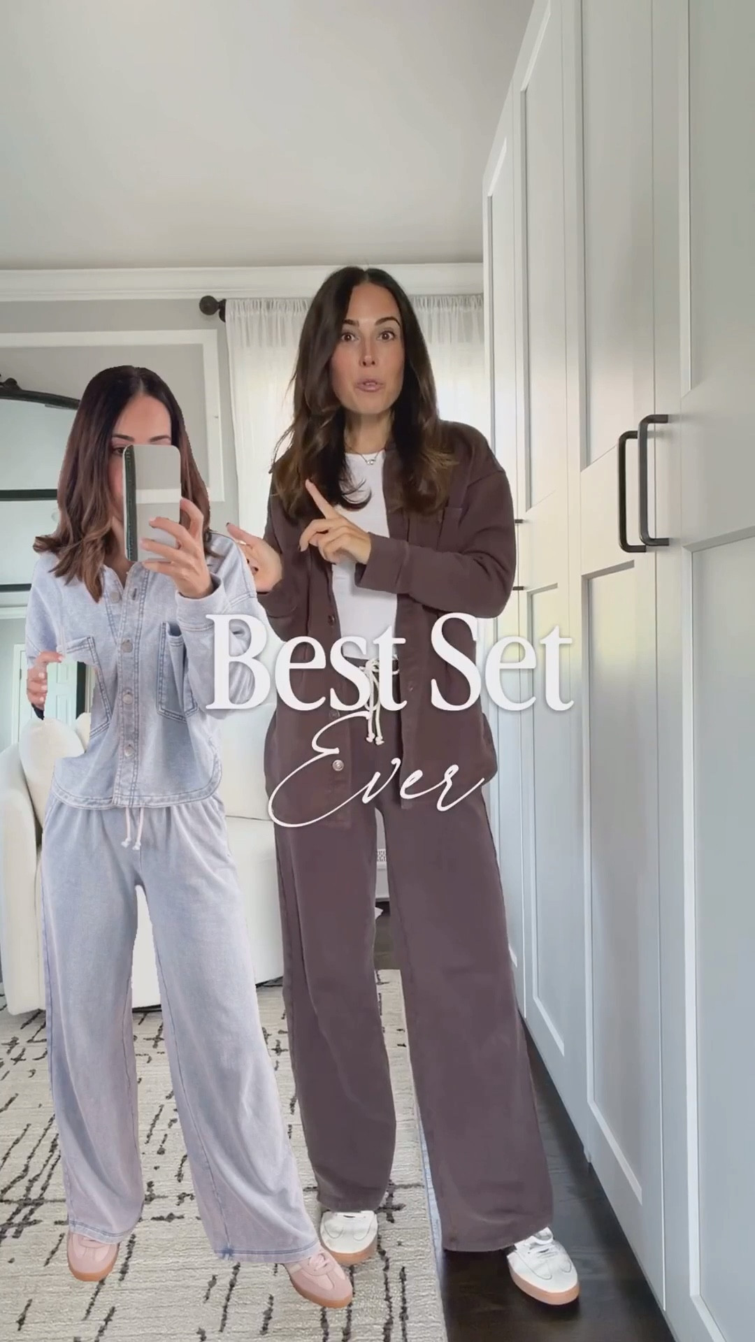 I live in this set for anything and everything even travel. Is 100/10 👌🏻 So when I saw it came out in chocolate brown I ordered it so fast!! Wearing size xs in both

#LTKSeasonal #LTKOver40 #LTKootd