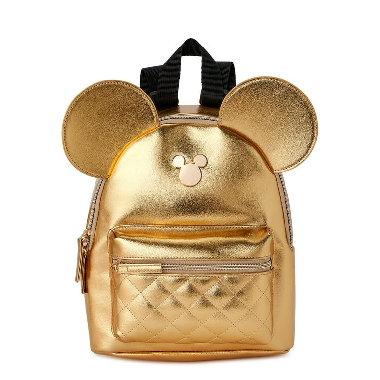 Disney Mickey Mouse Women’s Mini Backpack Gold | Walmart (US)