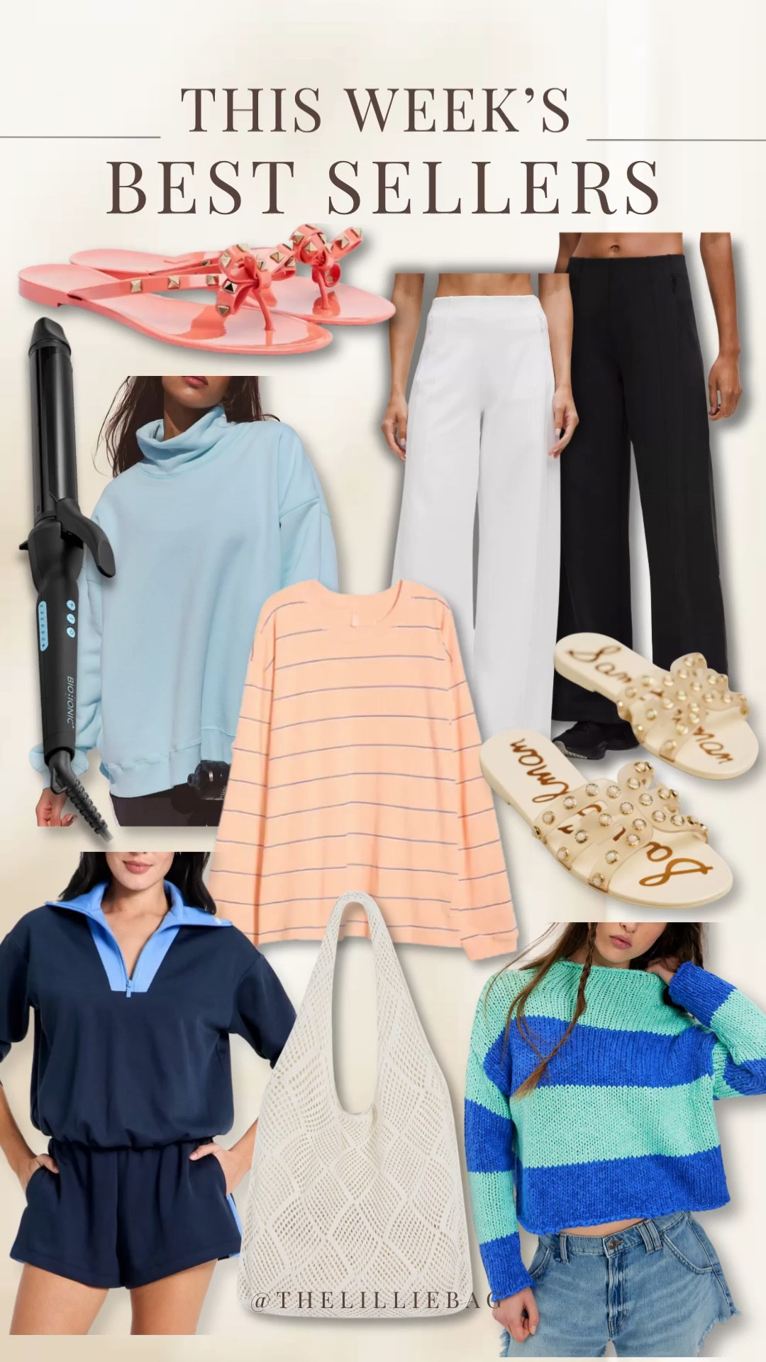 This week’s best sellers!✨
- My FP tunic in blue is selling quick but in more colors.
- Target set is 25% off today (sold as separates)
- $9 crochet bag used as an Easter basket 

Spring 2026. Spring outfits. Pants. Jean. Denim. Sandals. Vacation outfits. 

#LTKSaleAlert #LTKootd #LTKSeasonal