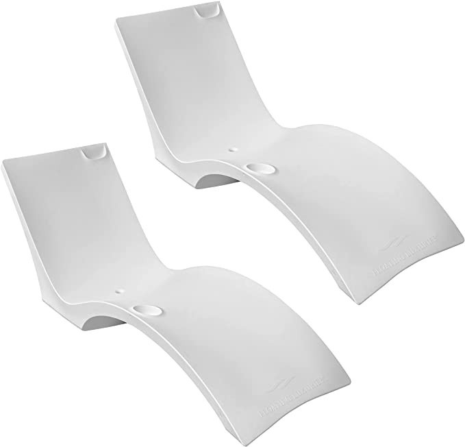 Floating Luxuries Kai Shelf Lounger, in-Pool, Use in Pools with Shelves Up to 9 Inches Deep, Buil... | Amazon (US)