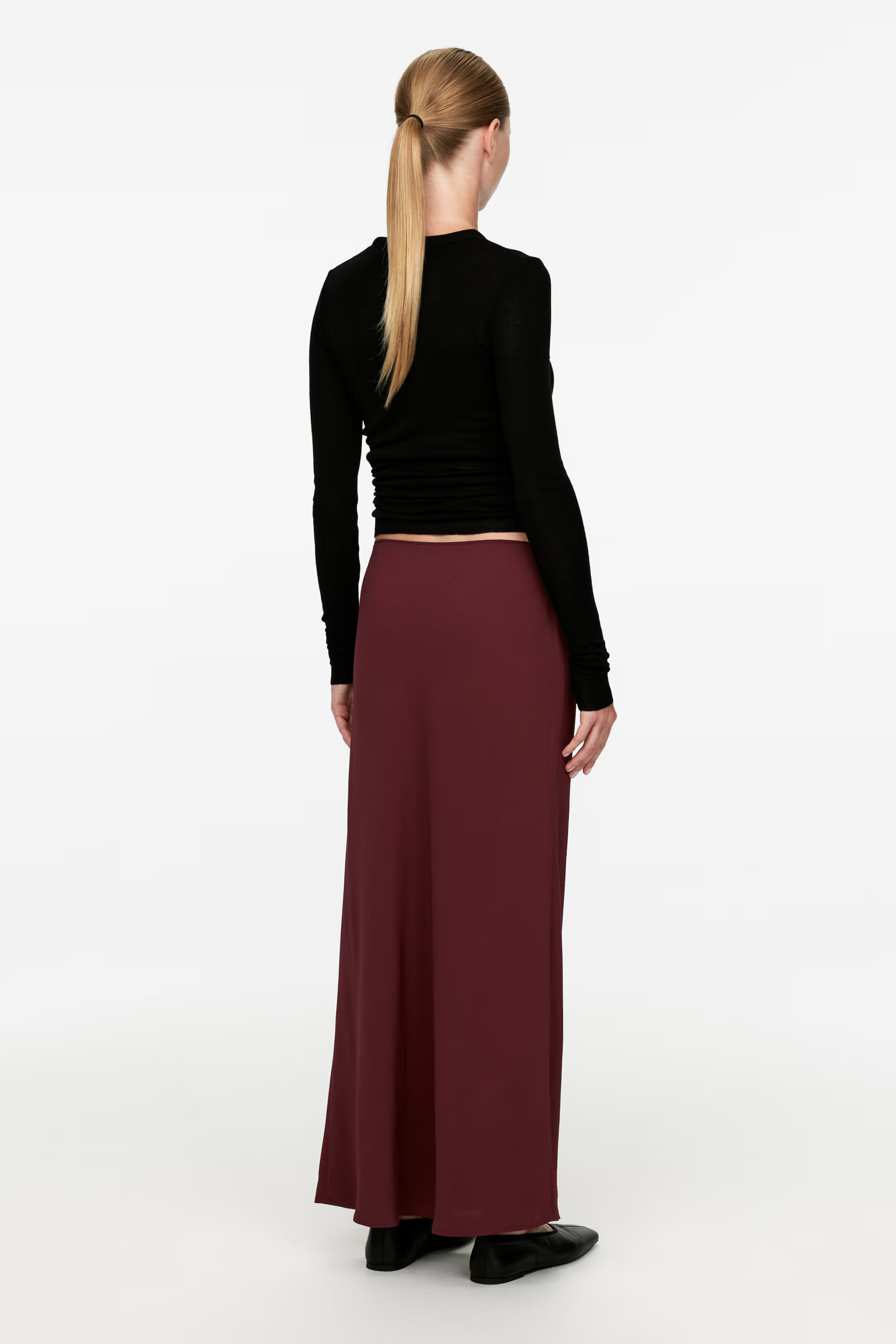 Drape Maxi Skirt | H&M (UK, MY, IN, SG, PH, TW, HK)