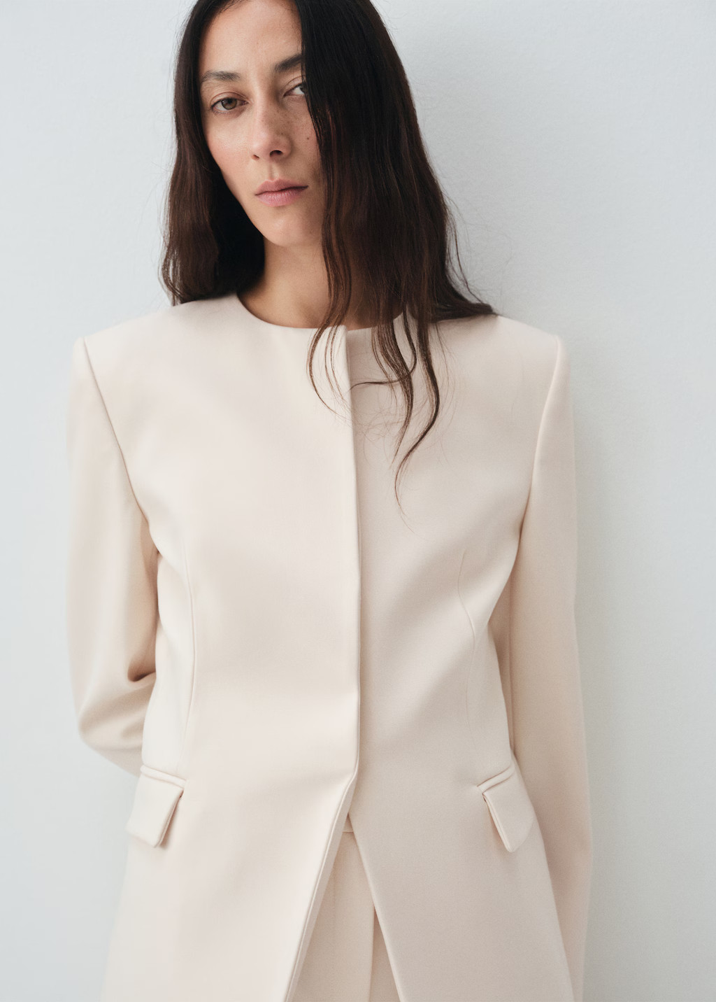 Tailored suit jacket - Women | MANGO United Kingdom | MANGO (UK)