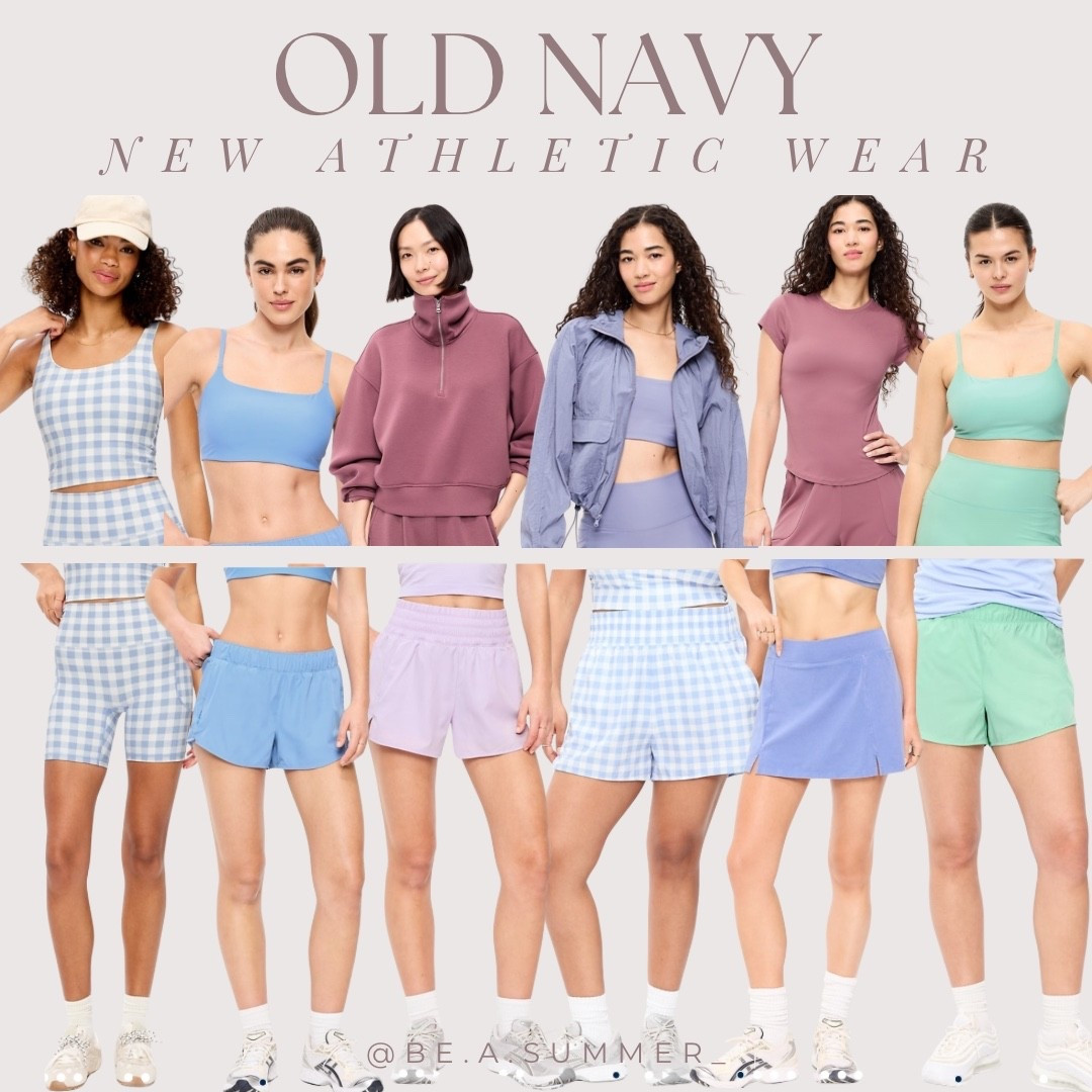 New athletic wear arrivals from Old Navy! All items between 30-40% off right now too! 


Color analysis / summer / beasummer / style / fashion 

#LTKootd #LTKfitnessgoals