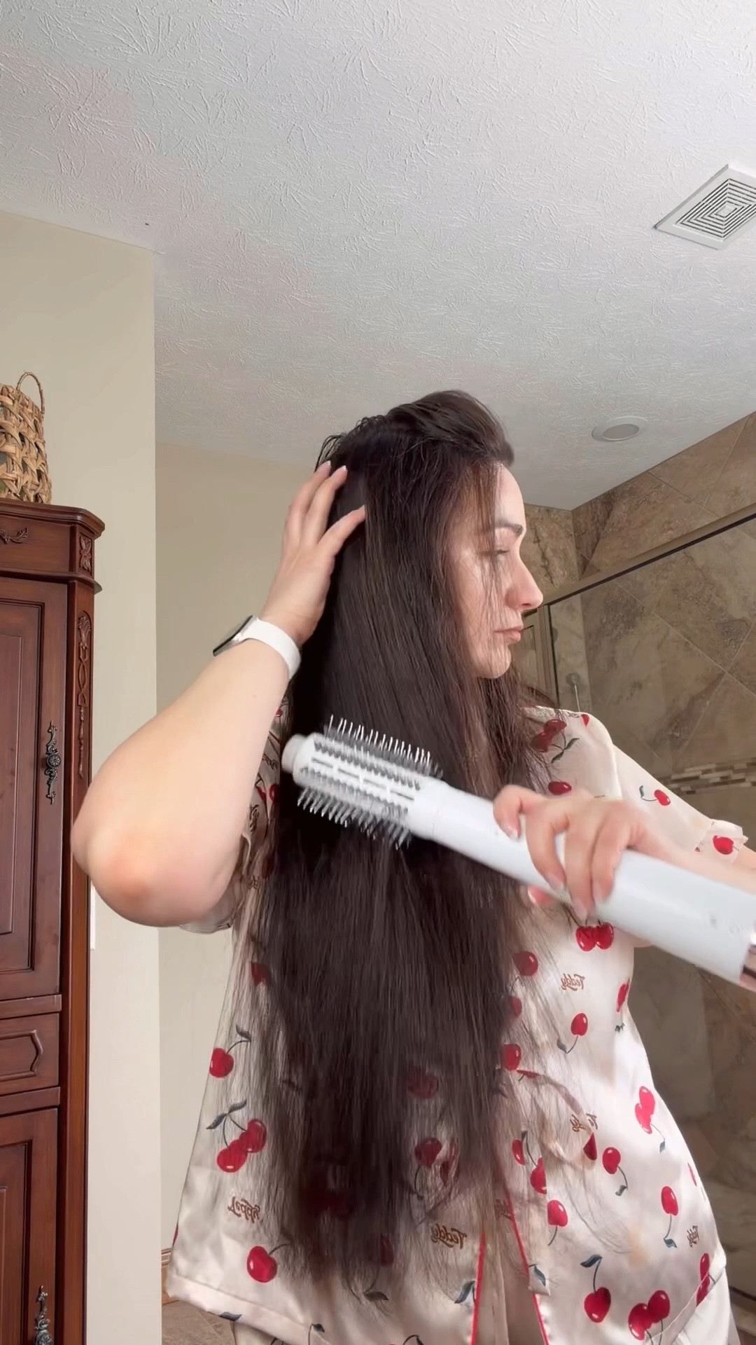 T3 air brush blow dry 💁🏻‍♀️ and hair care routine @t3micro 

#LTKBeauty #LTKgrwm #LTKselfcare