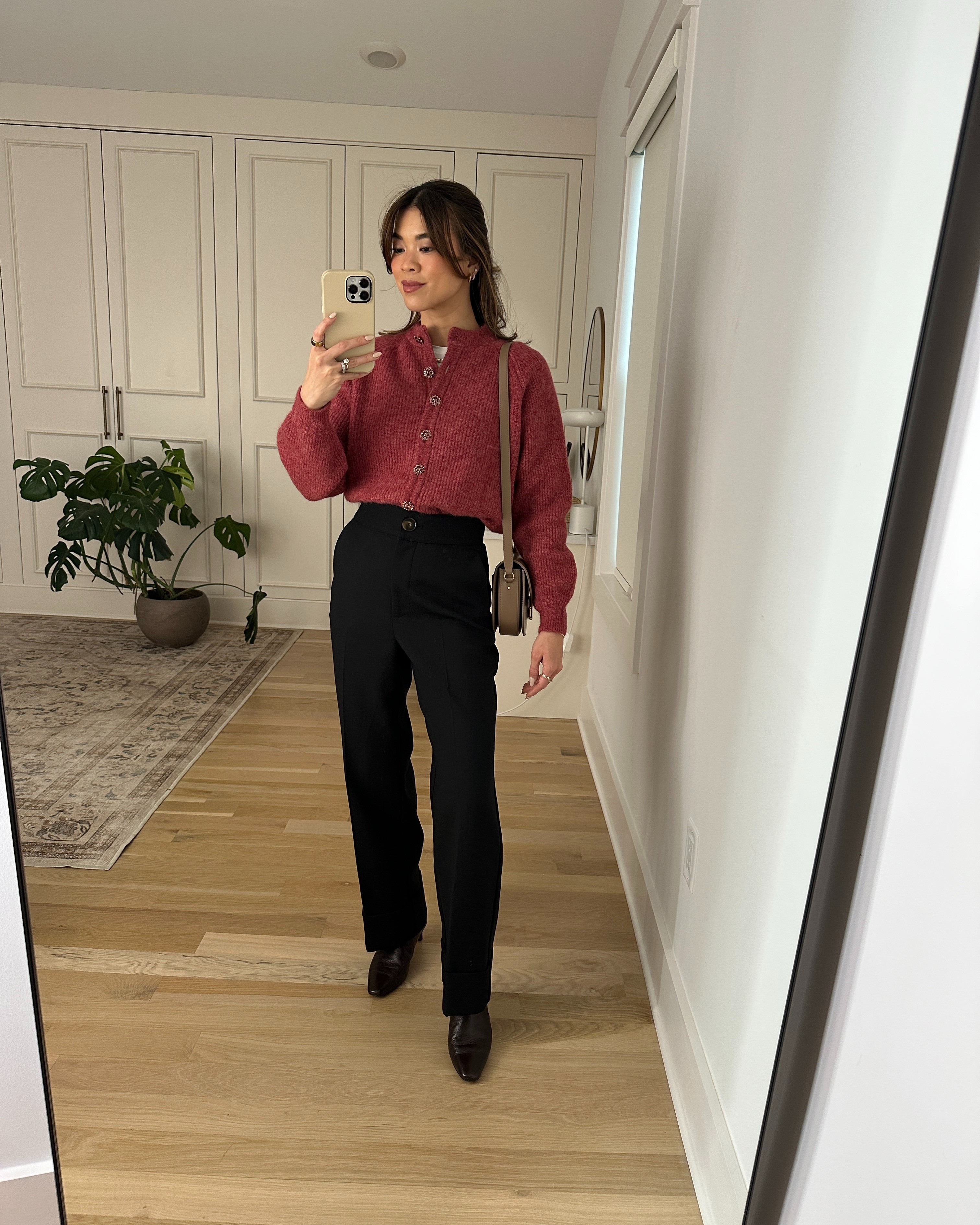 Sizing info: sweater size XS, pants size 2!

petite fashion, get dressed with me, outfit inspiration, ootd, nashville outfit, Nashville influencer, petite style, vacation style, casual outfits, mom style, petite pants, winter dress, winter outfit, winter pants, winter outfit inpso, winter outfit idea, winter top, winter style, winter sweater, cozy sweater, cold weather sweater, cold weather outfit, winter bag, winter purse, holiday sweater, cardigan, sezane
 

 

#LTKHoliday #LTKmomlife #LTKPetite