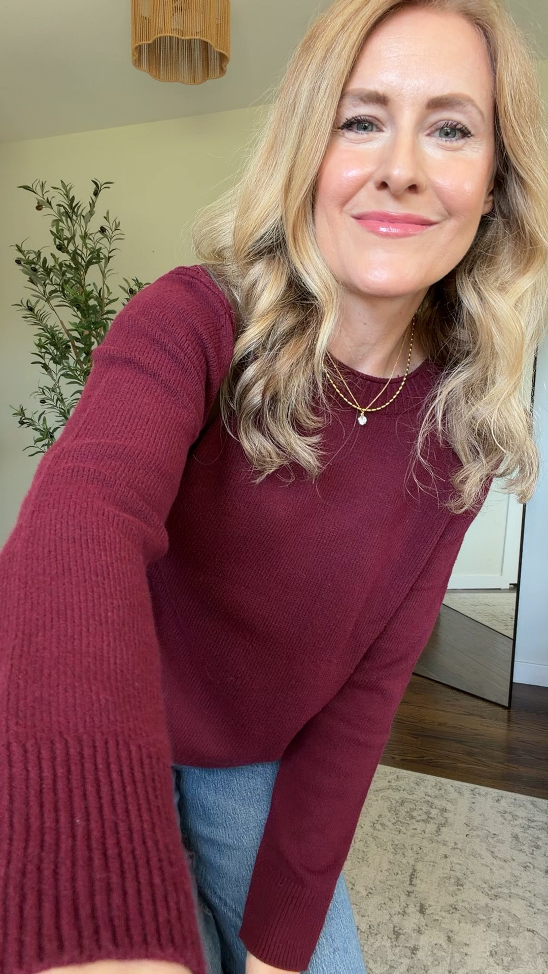 $15 sweaters at Walmart, soft not itchy. Stretchy. I’m in a medium. I can’t tell if these will pill easily so we will see how they hold up. #walmartfashion

#LTKOver40 #LTKootd