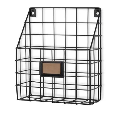 Borger Wall Mail Organizer with Wall Baskets Gracie Oaks | Wayfair North America