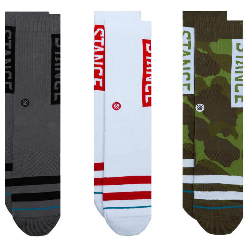 Stance Cotton Crew Socks 3 Pack | Stance