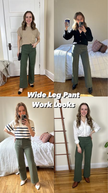 Easy wide leg pant work outfits
On sale wearing 0P

#LTKMostLoved #LTKworkwear