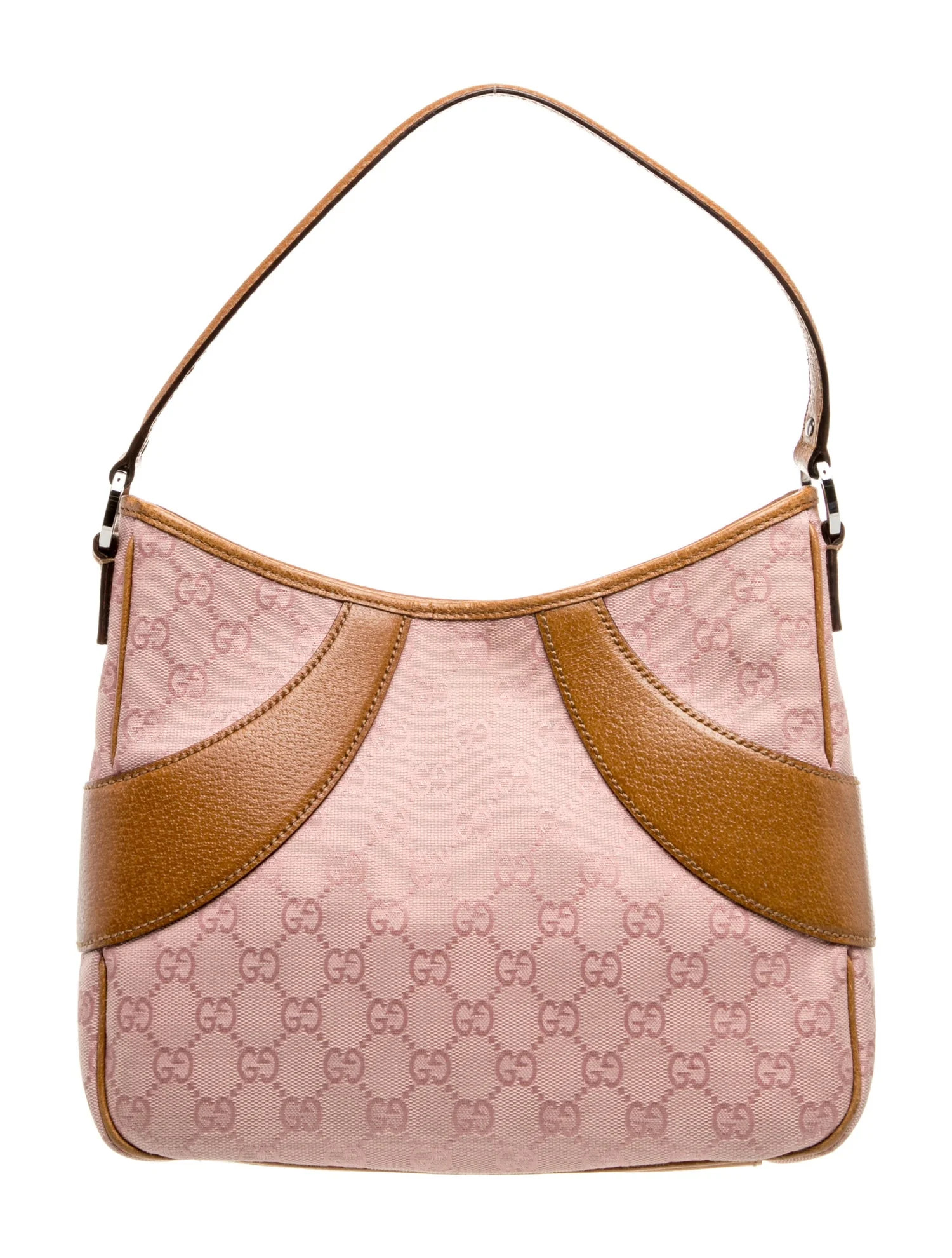 Gucci GG Canvas Hobo - Pink Hobos, Handbags - GUC2032075 | The RealReal | The RealReal