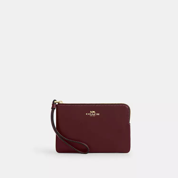 Corner Zip Wristlet | Coach Outlet US