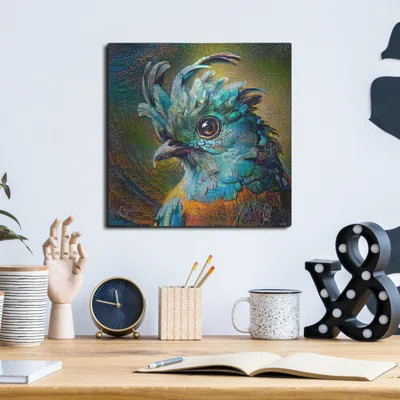 'Quetzal' by Pedro Gavidia Metal Wall Art | Wayfair North America