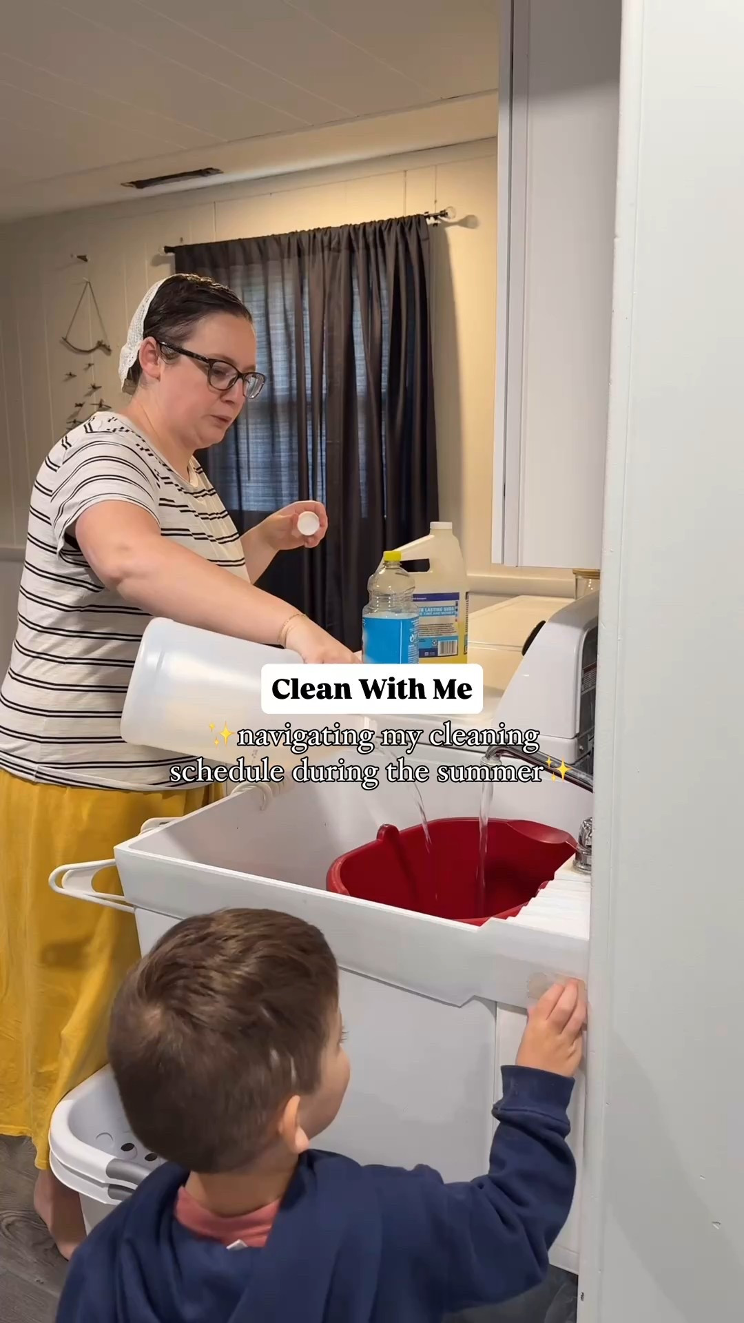 What’s your cleaning routine during the summer break?
.
.
.
.
#cleaningmotivation #cleanwithme #summerbreak #cleaningroutine cleaning products, sponge mommy, Norwex towels, shark sweeper

#LTKHome