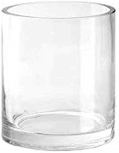 Serene Spaces Living Classic Clear Glass Cylinder Vase, Use for Floral Arrangements or as Candleh... | Amazon (US)