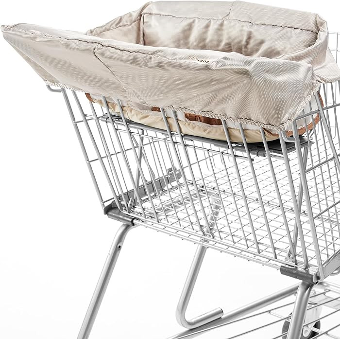 Skip Hop Baby Shopping Cart Cover & Baby High Chair Cover 2-in-1 with Secure Seatbelt, Padded Sea... | Amazon (US)