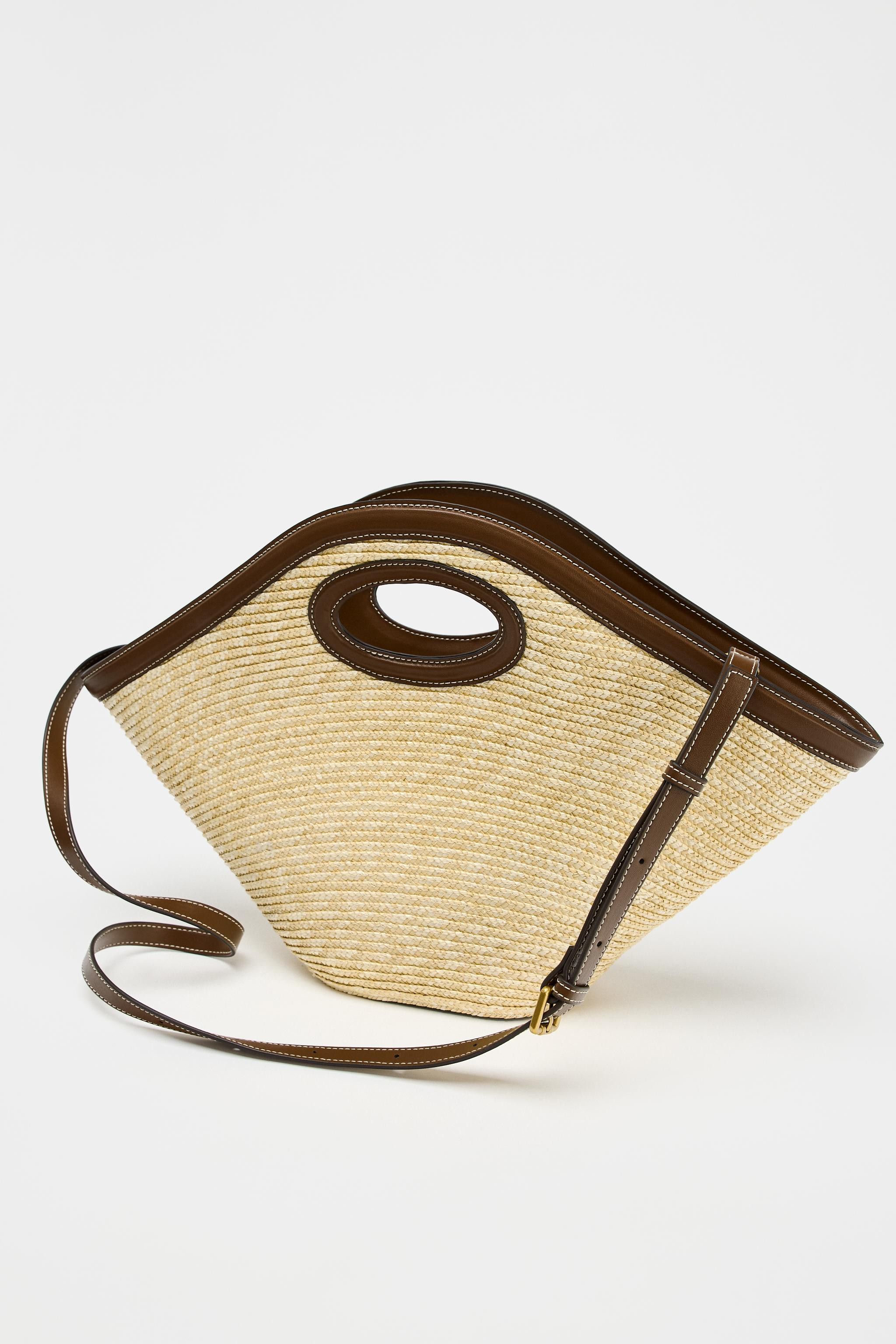 CONTRASTING HANDBAG | Zara UK