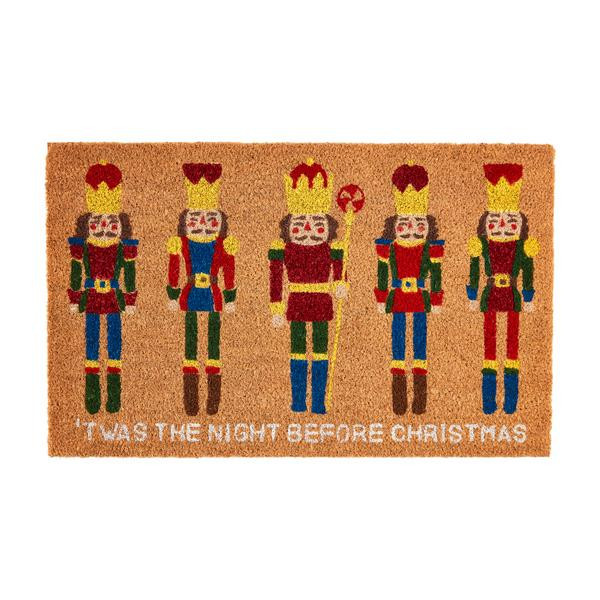 Nutcracker Doormat | Mud Pie