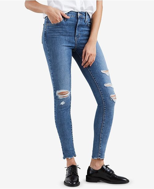 Levi's 720 High-Rise Super-Skinny Jeans & Reviews - Jeans - Juniors - Macy's | Macys (US)
