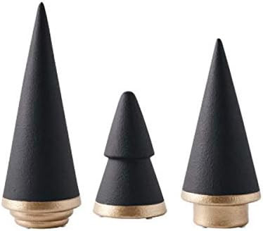 KiaoTime Simple Elegant Ceramic Christmas Tree Tabletop Counter Centerpiece Mantel Shelf Home Dec... | Amazon (US)