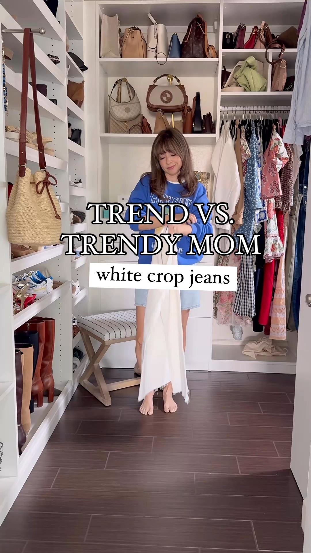 Spring mom style made easy!
Linking my full outfit — white crop jeans, pink collared top, nude wedges, and my go-to straw bag for sunny days.
Perfect for errands, drop-offs, or a quick brunch with the kiddos!

Jeans 25short 24 short would have been better 
Top xs 
Wedges 5 
Studded belt 
Coach bag 28 

I’m 5ft2 

#LTKStyleTip #LTKPetite