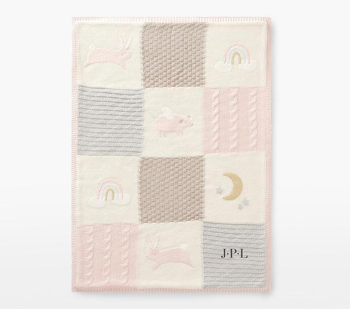 Heirloom Animals Baby Blanket Collection | Pottery Barn Kids