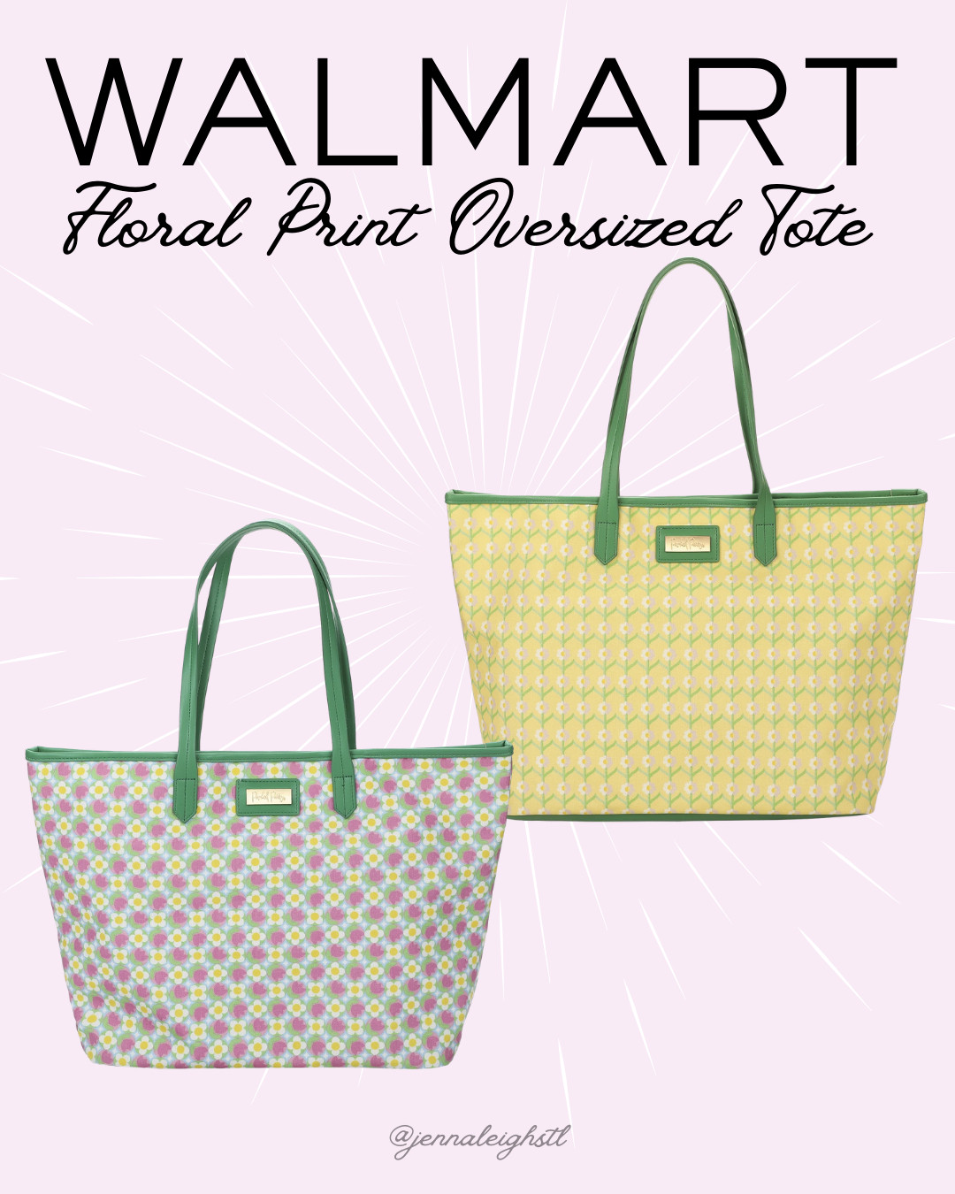The floral details on these Walmart Packed Party oversized totes are next level. Perfect for spring and summer. 

 #LTKmomlife #LTKSeasonal #LTKMidsize