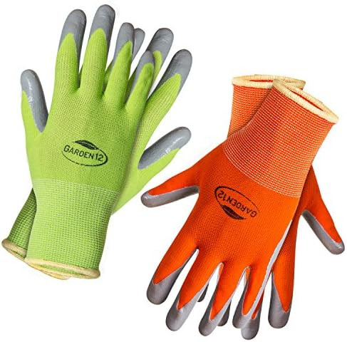 Gardening Gloves for Women (2, Small) Super grippy Garden Gloves from Breathable Nylon with punct... | Amazon (US)
