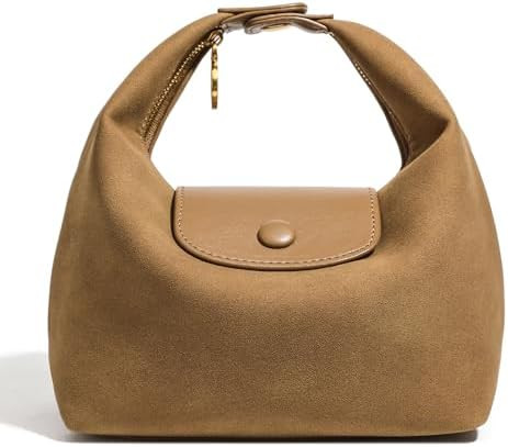 Suede Crossbody Bags for Women Shoulder Handbags Dumpling Hobo Bag Small Tote Bag with Adjustable... | Amazon (US)