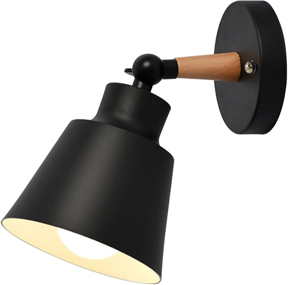 HOREVO Wall Light fixtures Nordic Wall Sconce Lamps Macaron Edison Copper lamp Holder Aisle Light... | Amazon (US)