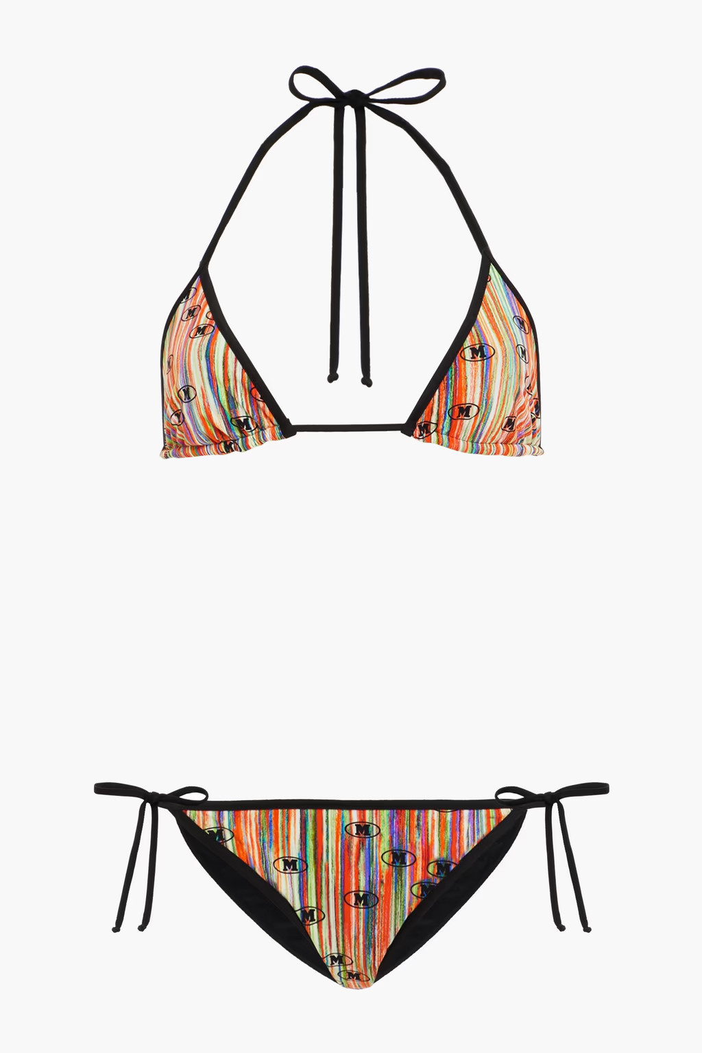 Printed triangle bikini | The Outnet (US and CA)