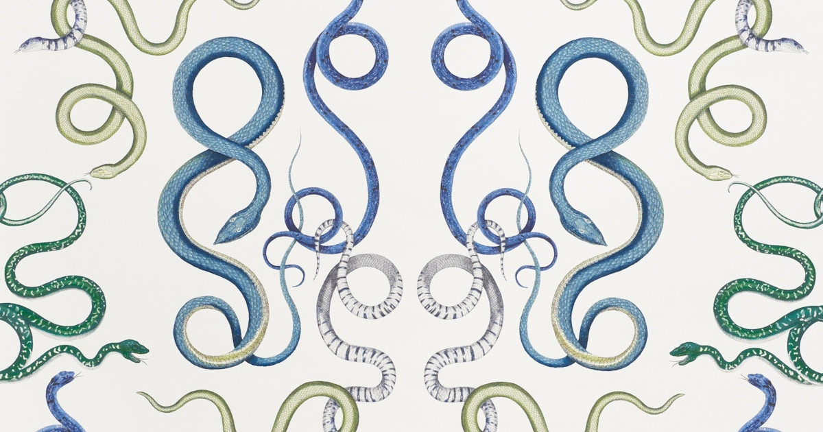 Emerald & Sapphire Wallcoverings | GIOVE | Backdrop