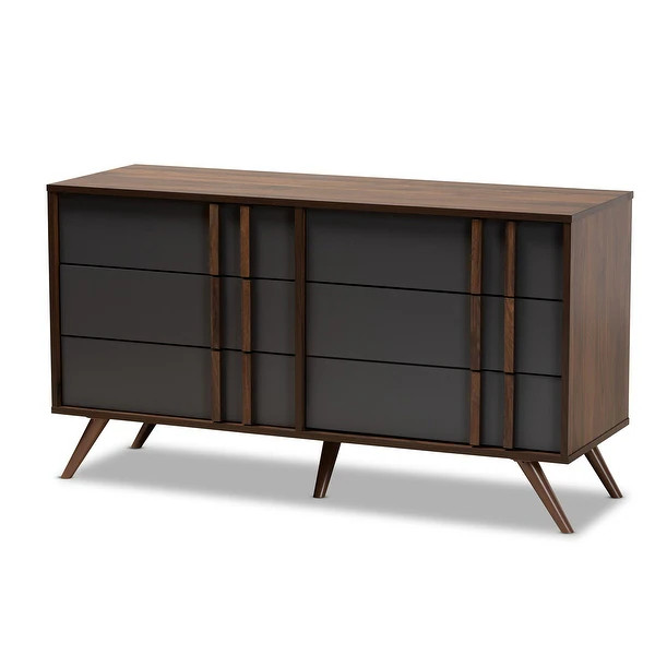 Naoki Modern and Contemporary 6-drawer Bedroom Dresser | Bed Bath & Beyond