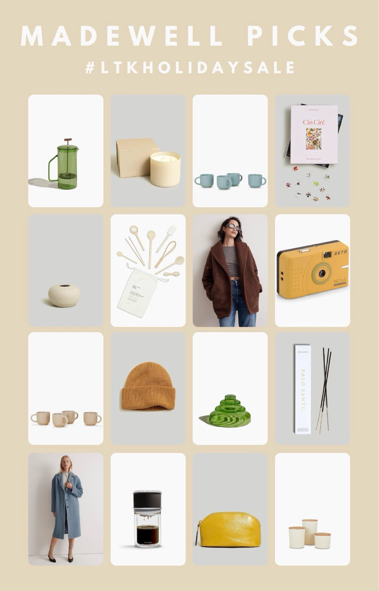 My picks for Madewell holiday gift ideas during the LTKHolidaySale - home decor gifts - gifts for the cook - kitchen 

#LTKGiftGuide #LTKHolidaySale #LTKhome