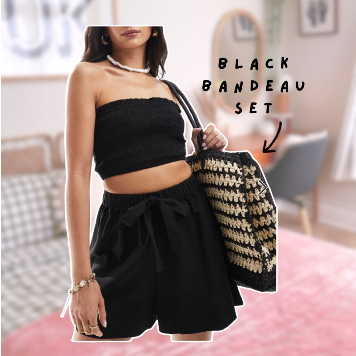 Bandeau Shirt Set ✨